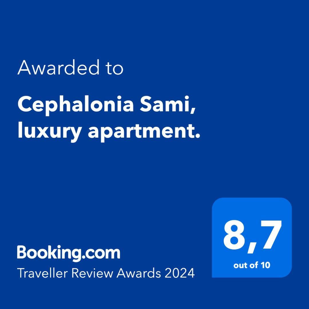 Cephalonia Sami, Luxury Apartment. Екстериор снимка